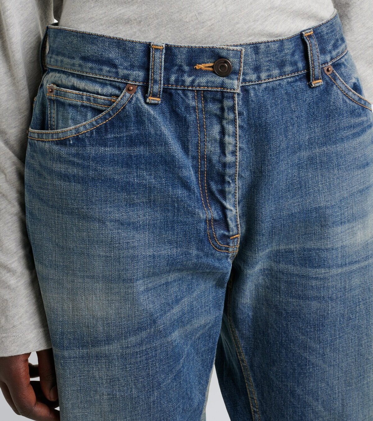 The Row Dinni straight jeans