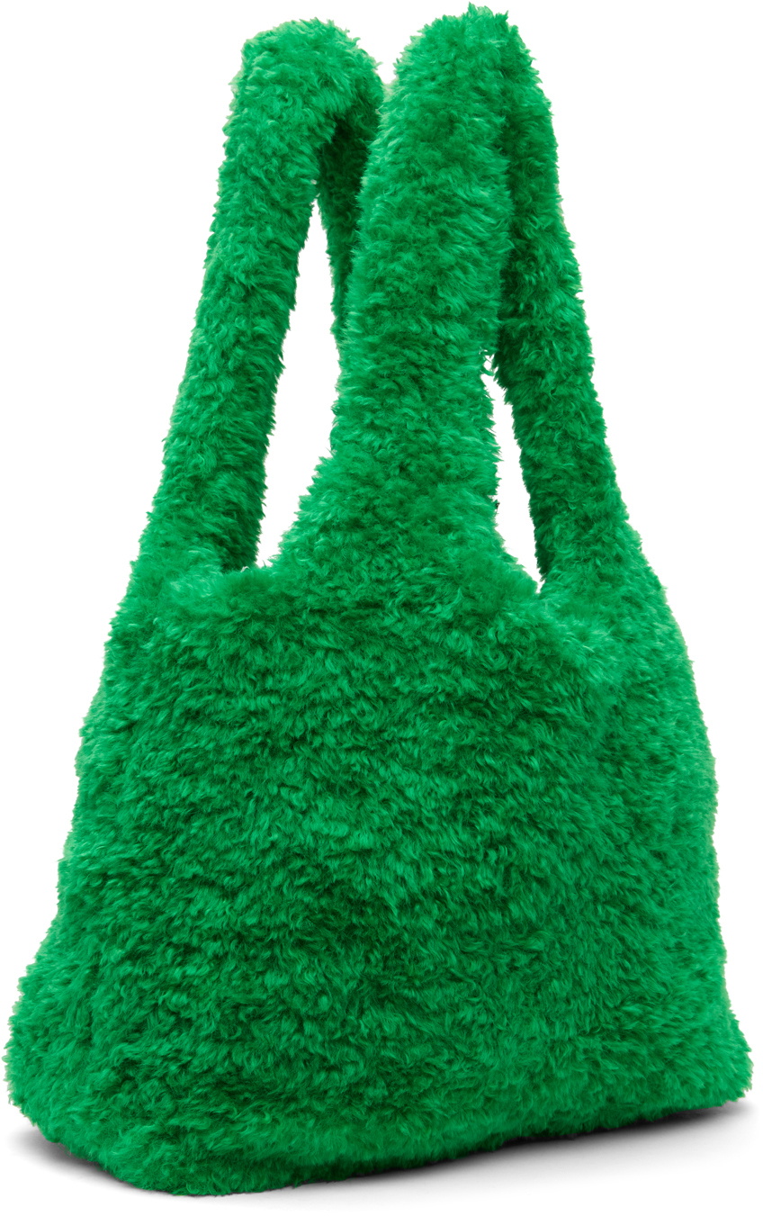 Anna Sui Green Clover Teddy Bag