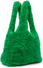 Anna Sui Green Clover Teddy Bag