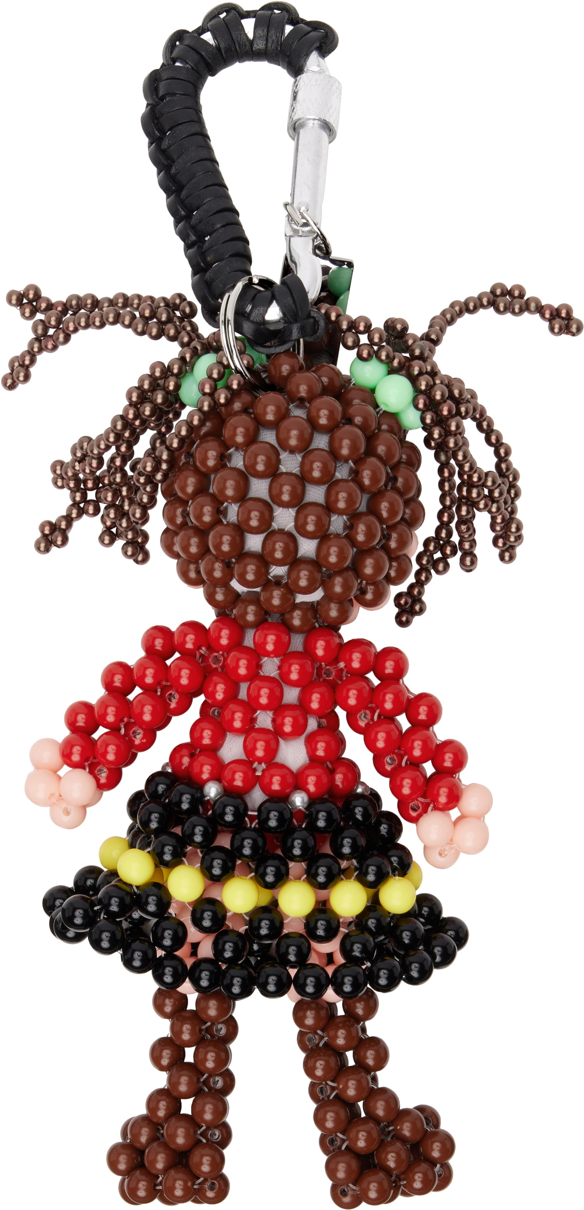 Chopova Lowena Multicolor Laura Doll Bag Charm Keychain