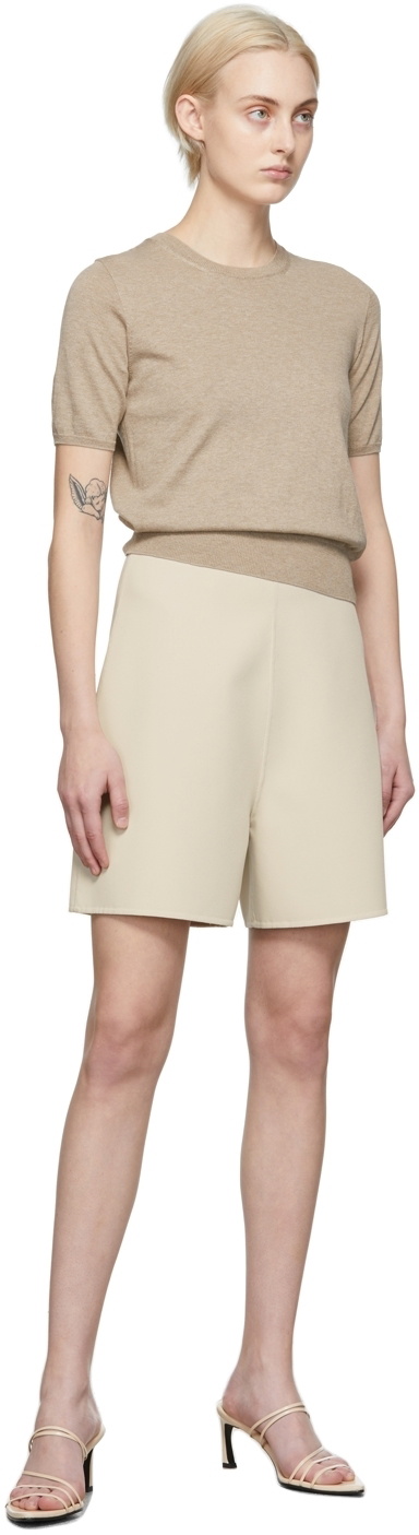 Arch The Beige Wide Shorts