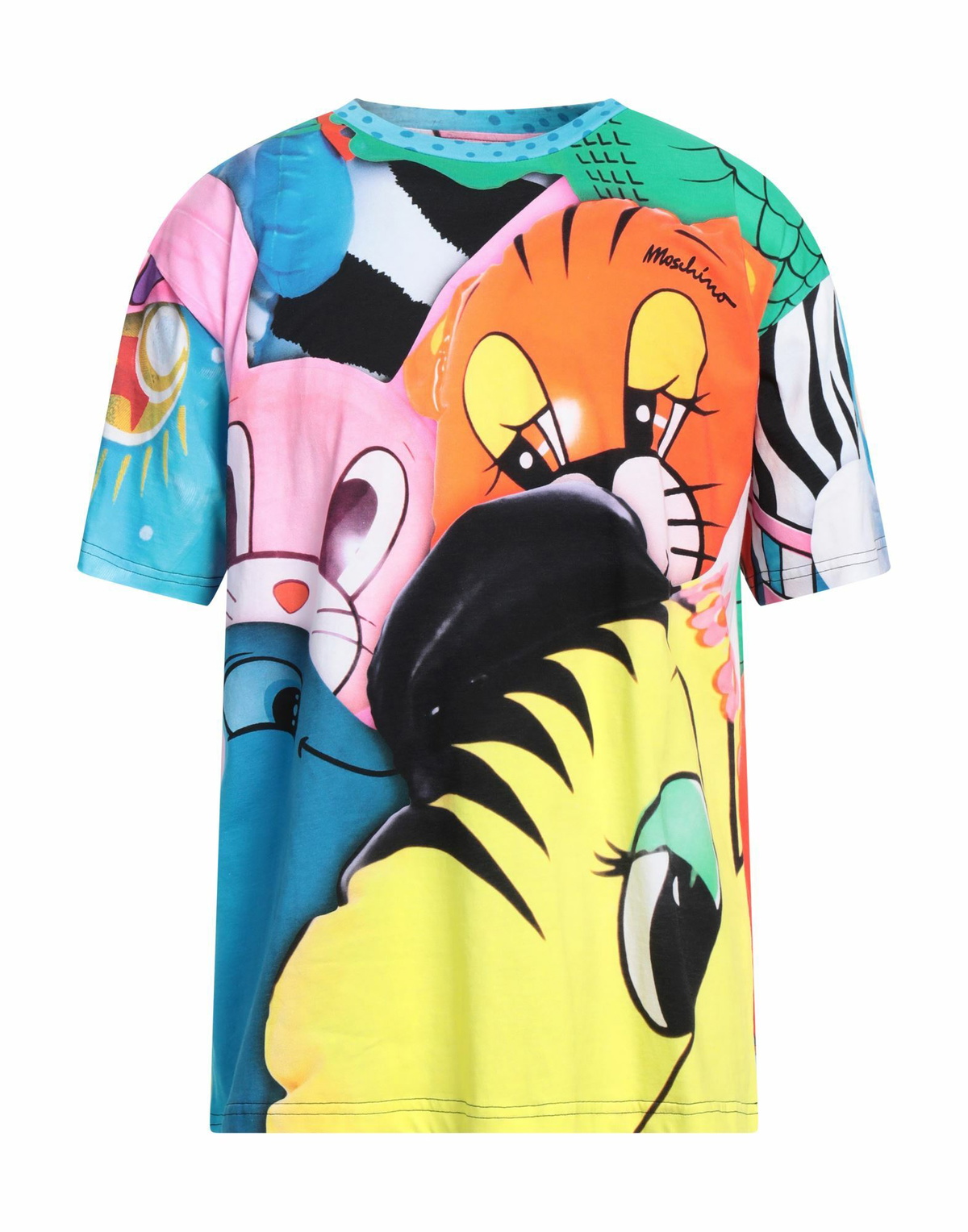 Moschino Couture Mens T-shirt in Orange