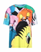 Moschino Couture Mens T-shirt in Orange