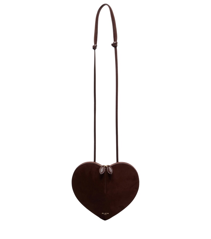 Photo: Alaïa Le Cœur leather and suede shoulder bag