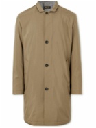 Loro Piana - Sebring Windmate Suede-Trimmed Storm System Shell Car Coat - Brown