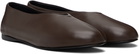 Proenza Schouler Brown Tee Ballerina Flats