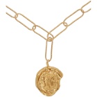 Alighieri Gold The Peacekeeper Necklace