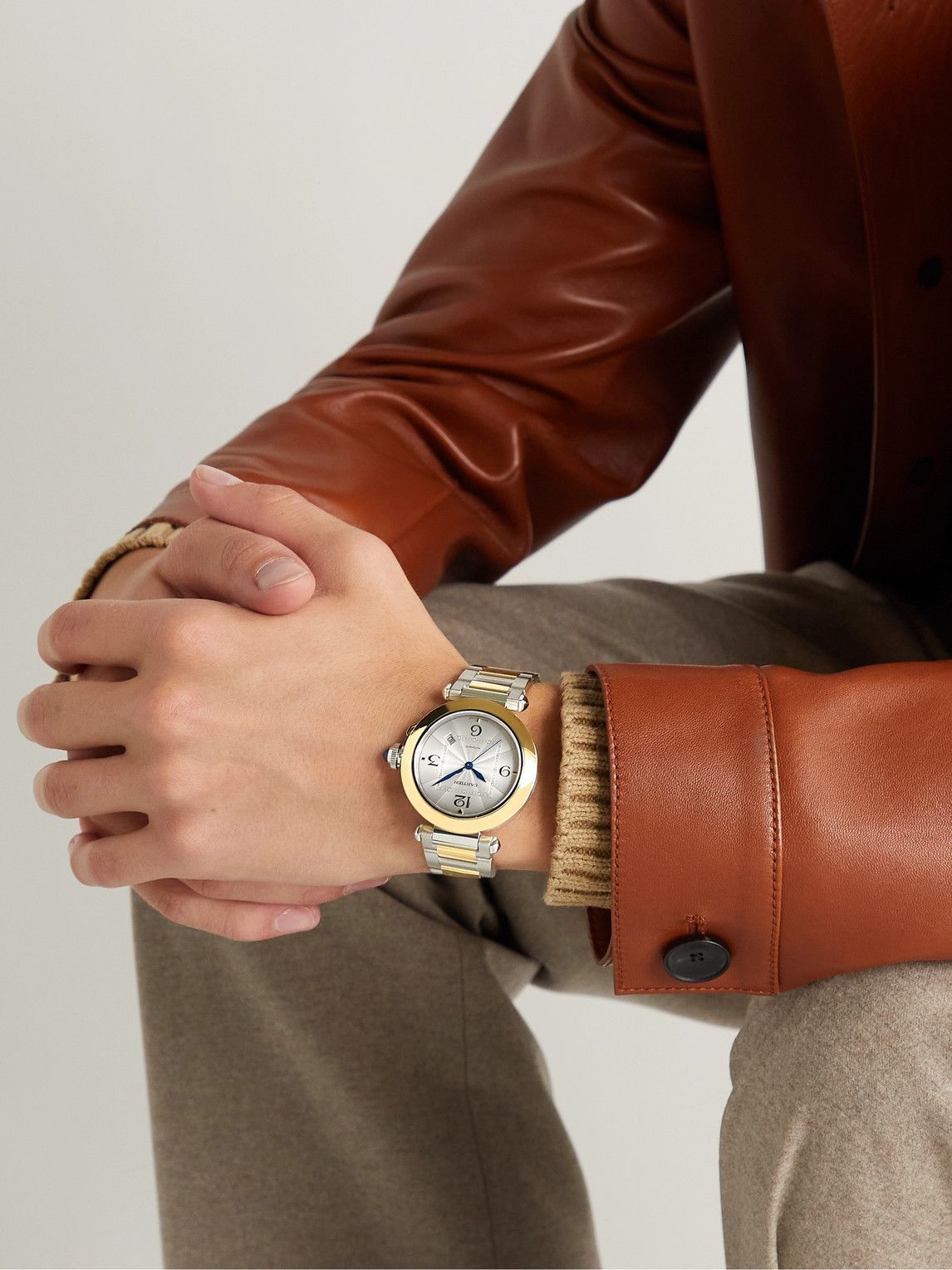 Cartier Pasha de Cartier Automatic 41mm Stainless Steel and 18