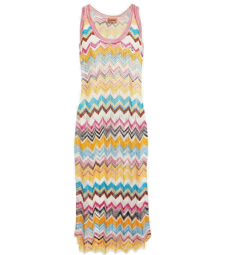 Photo: Missoni Mare Zig-zag knit beach dress