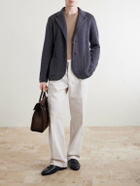 Lardini - Knitted Virgin Wool Blazer - Gray