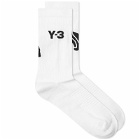 Y-3 Men's Socks in White