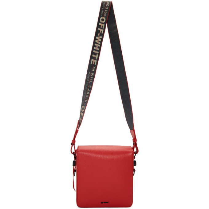 Off white binder clip bag cheap red