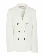 Peserico Womens Blazer in White