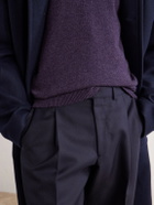 William Lockie - Wool Sweater - Purple