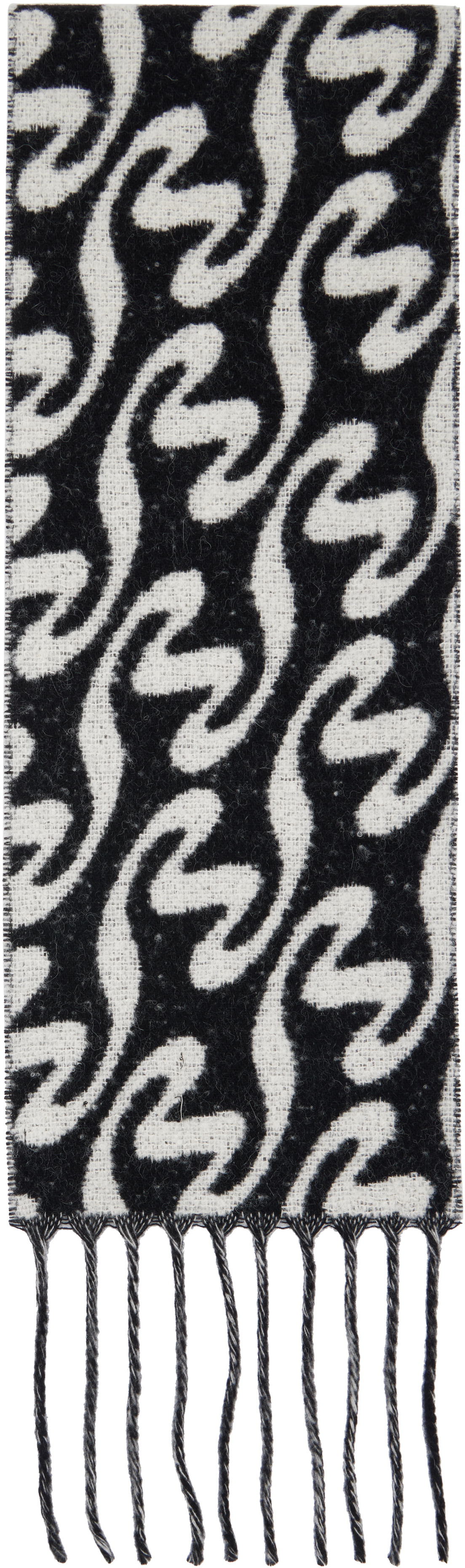 Holzweiler Black & White Bambino XS Scarf