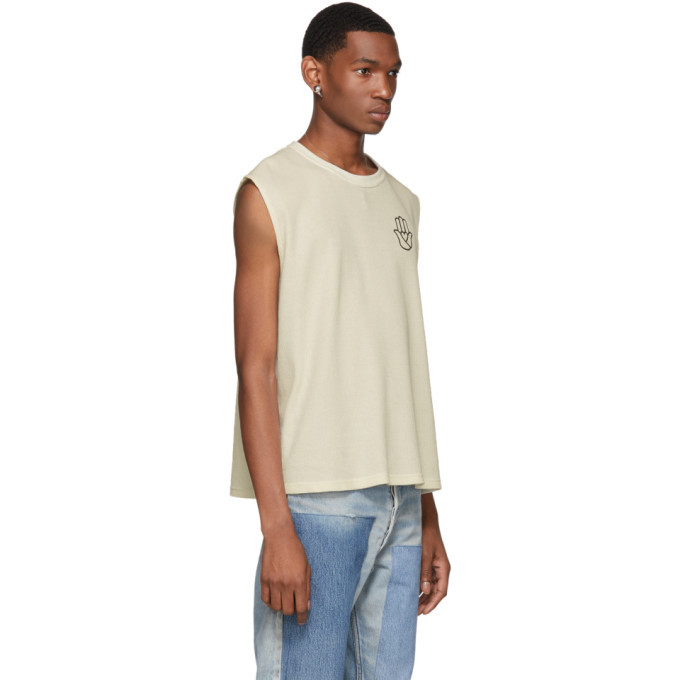 St-Henri SSENSE Exclusive Beige Peace T-Shirt