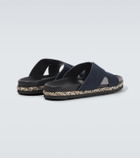 Frescobol Carioca Breno suede espadrille sandals