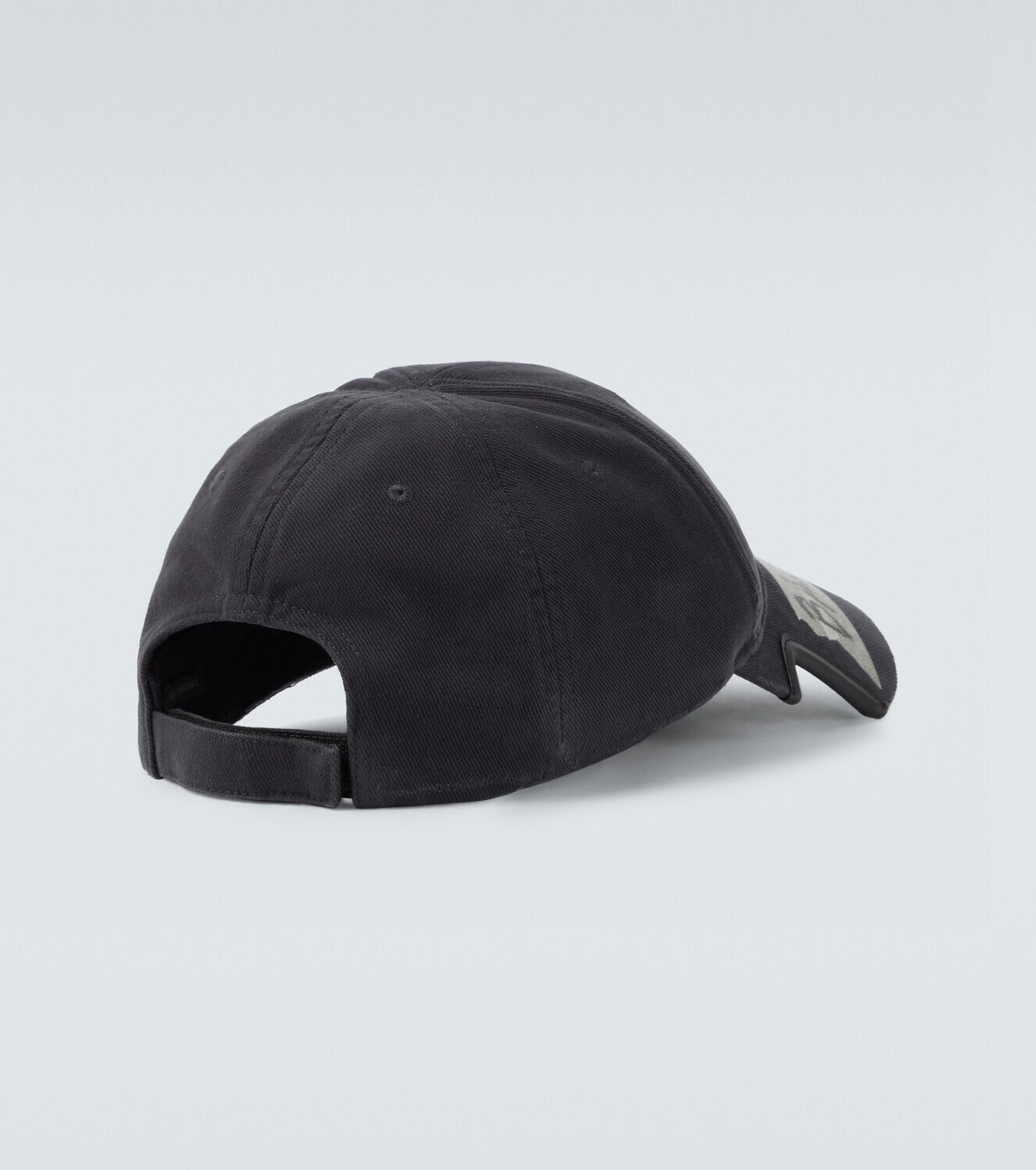 Balenciaga Masking Tape cotton drill baseball cap