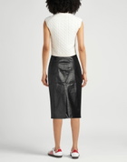 Kassl Editions Womens Midi skirt in Black