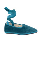 MC2 Saint Barth Woman Velvet Slipper Loafers | My Chalom Special Edition
