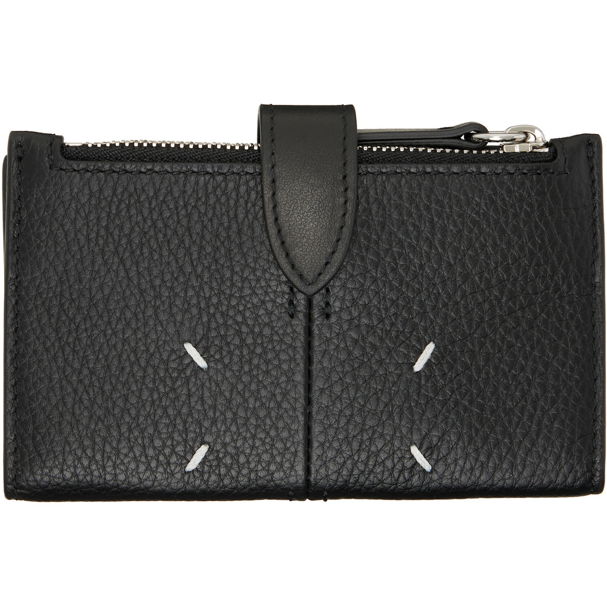 Maison Margiela Black Zip Card Holder