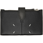 Maison Margiela Black Zip Card Holder