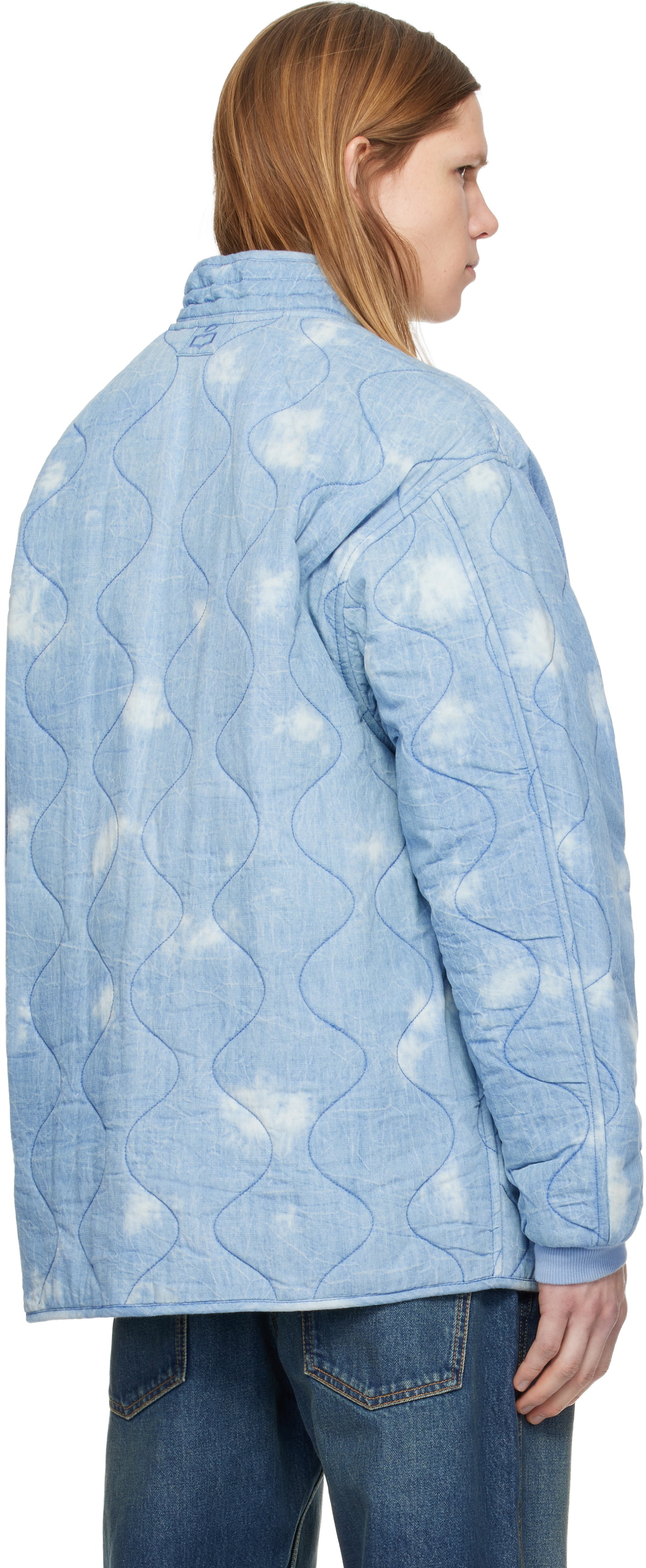 Isabel Marant Blue Taeliss Coat