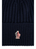 Moncler Grenoble Ribbed Beanie Hat