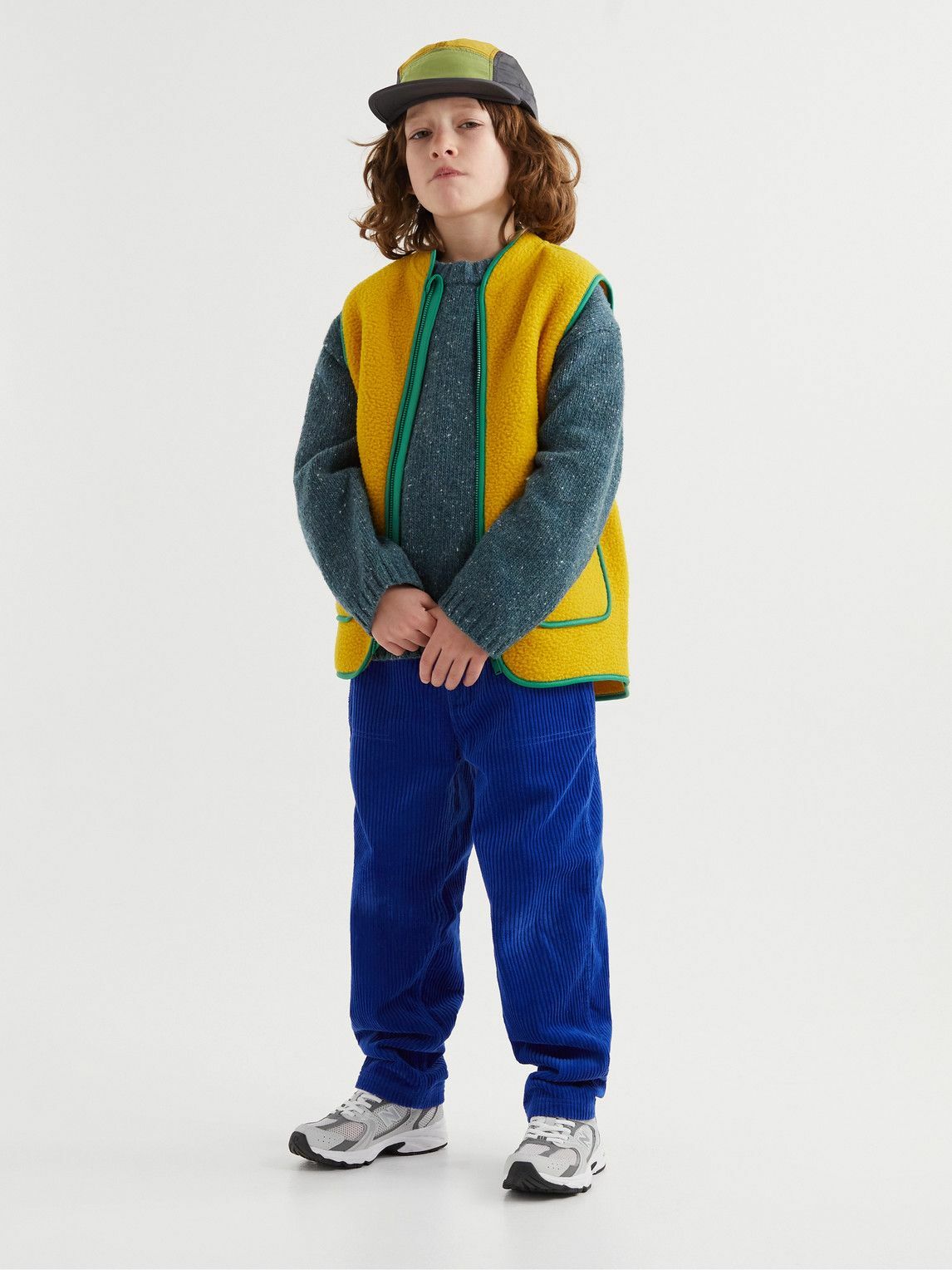 ARKET Kids - Tina Cotton-Corduroy Trousers - Blue