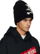 mastermind JAPAN Black Cashmere Beanie