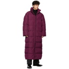 Balenciaga Pink Down Oversized Puffer Coat