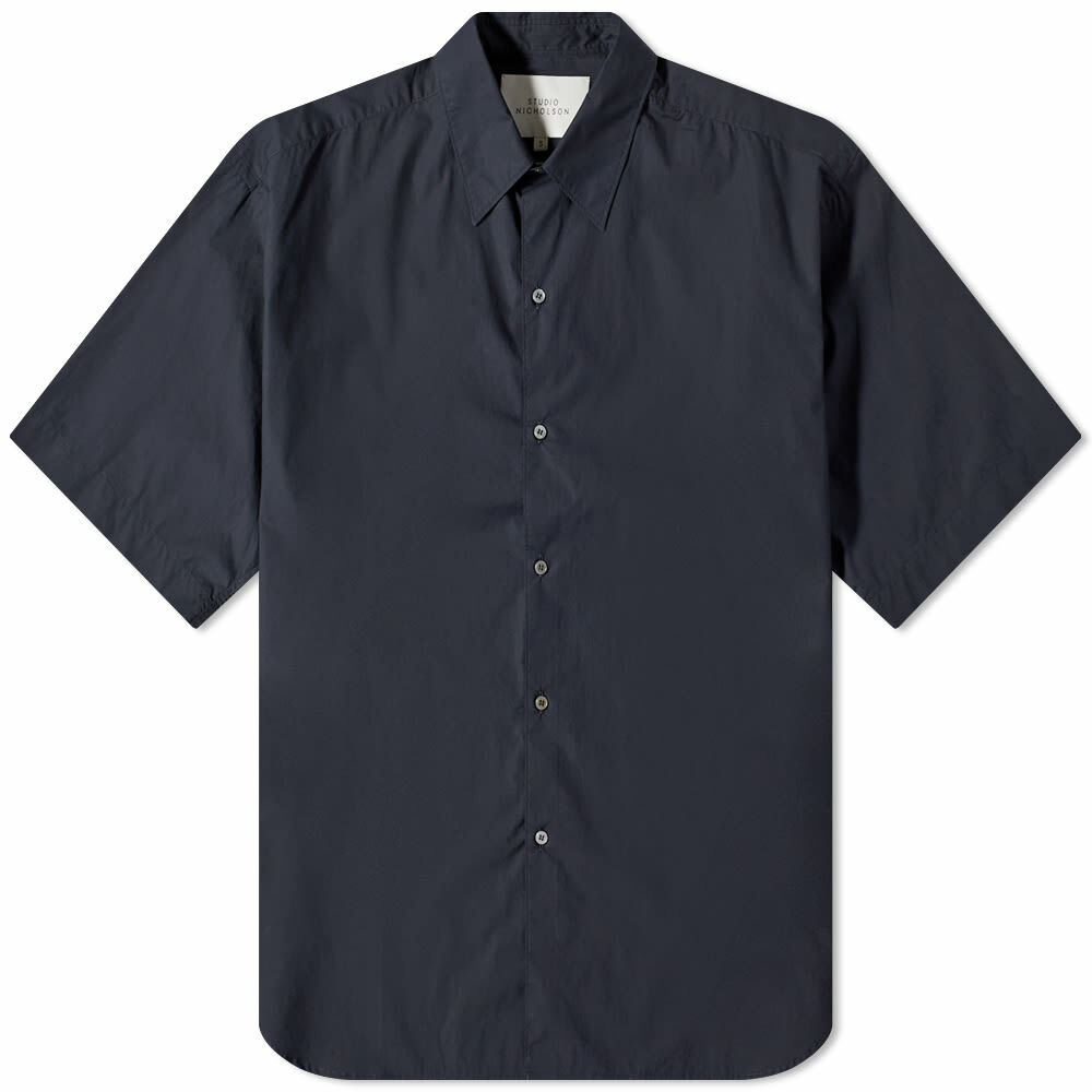 STUDIO NICHOLSON - Sorono Cotton-Poplin Shirt - White Studio Nicholson