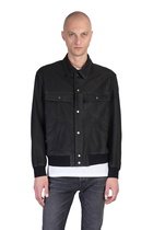 Salvatore Santoro Leather Jacket In Black Leather