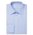 Kingsman - Turnbull & Asser Blue Cotton Royal Oxford Shirt - Blue