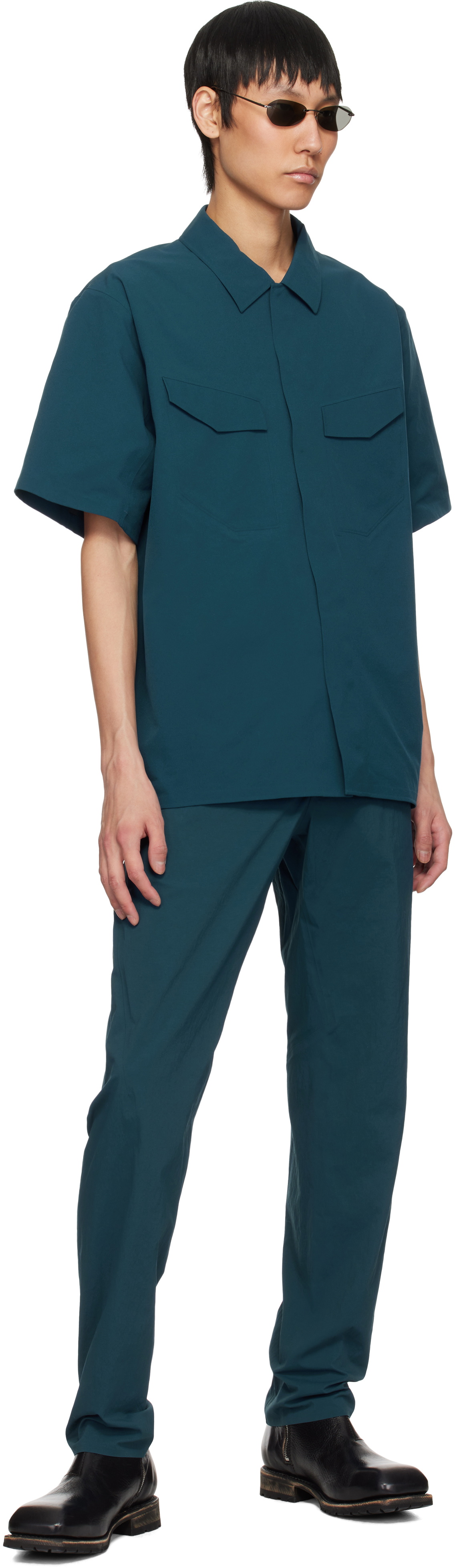 Veilance Navy Convex LT Trousers Arc'teryx Veilance