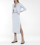Altuzarra - Tyler gingham knit bralette