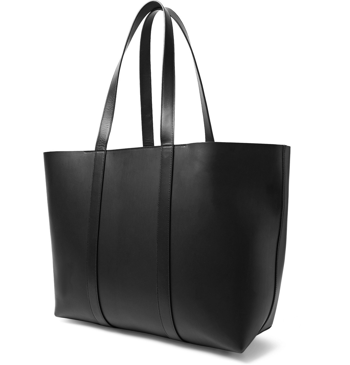 Mansur Gavriel - North South Leather Tote Bag - Black