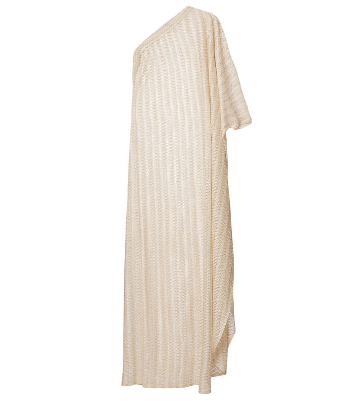 Photo: Melissa Odabash Savannah lamé beach cover-up