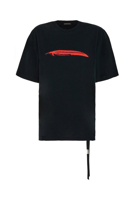 Photo: Ann Demeulemeester Black Cotton Oversize T-shirt