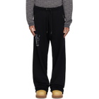 Off-White Black Big Double Arrow Slouchy Sweatpants
