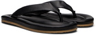 BY FAR Black Dasha 2.0 Flip-Flops