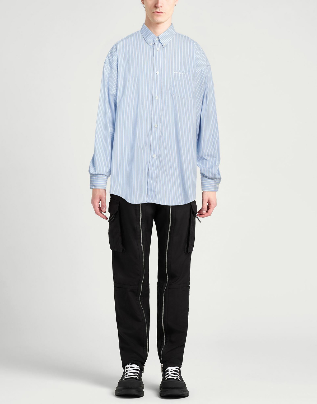 Givenchy Mens Shirt Sky in Blue