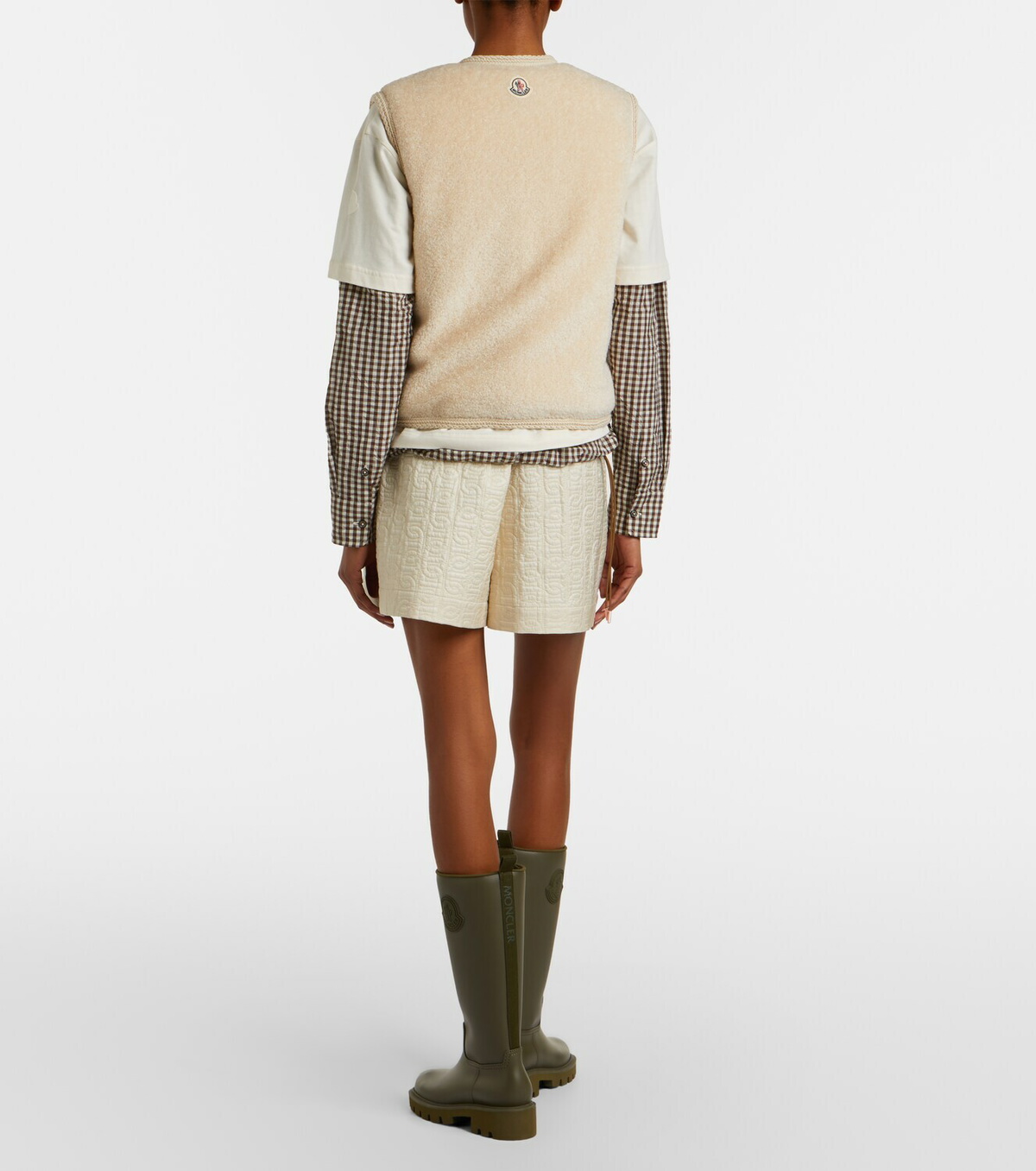 Moncler Quilted shorts