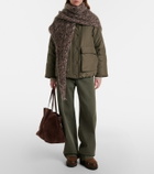 Brunello Cucinelli Mohair-blend poncho