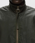 Barbour Highfield Wax Green Bomber Jackets/Windbreaker