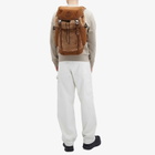 Moncler Men's Tech Backpack in Brown 