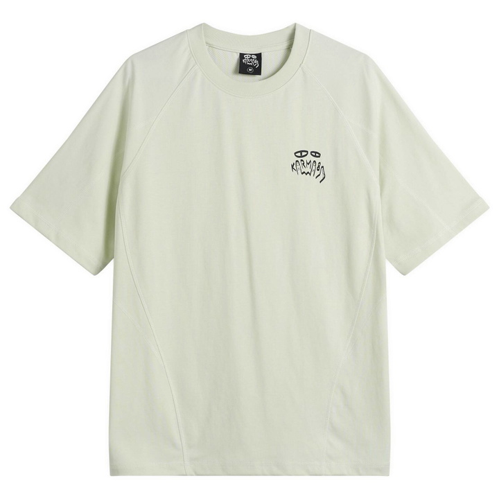 Photo: Karma8a Men's Exterior Stitch Real T-Shirt in White