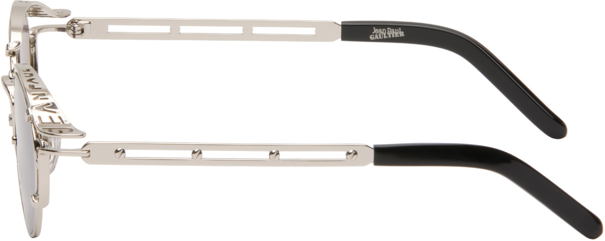 Jean Paul Gaultier Silver 'The 56-5102' Sunglasses Jean Paul