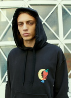 Sky High Farm Workwear Graphic Print Hooded Sweatshirt