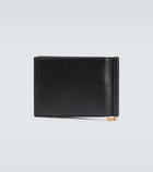 Saint Laurent - Portadoll leather money clip wallet